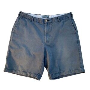 Peter Millar Men's size 38 Blue Chino Shorts Pima Cotton 8.5" Inseam